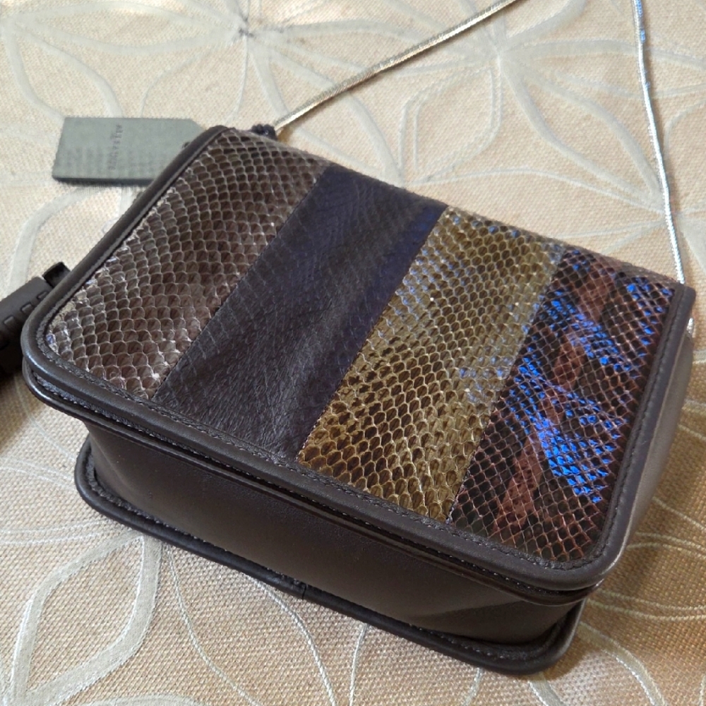 All Saints Snakeskin And Leather Bag!